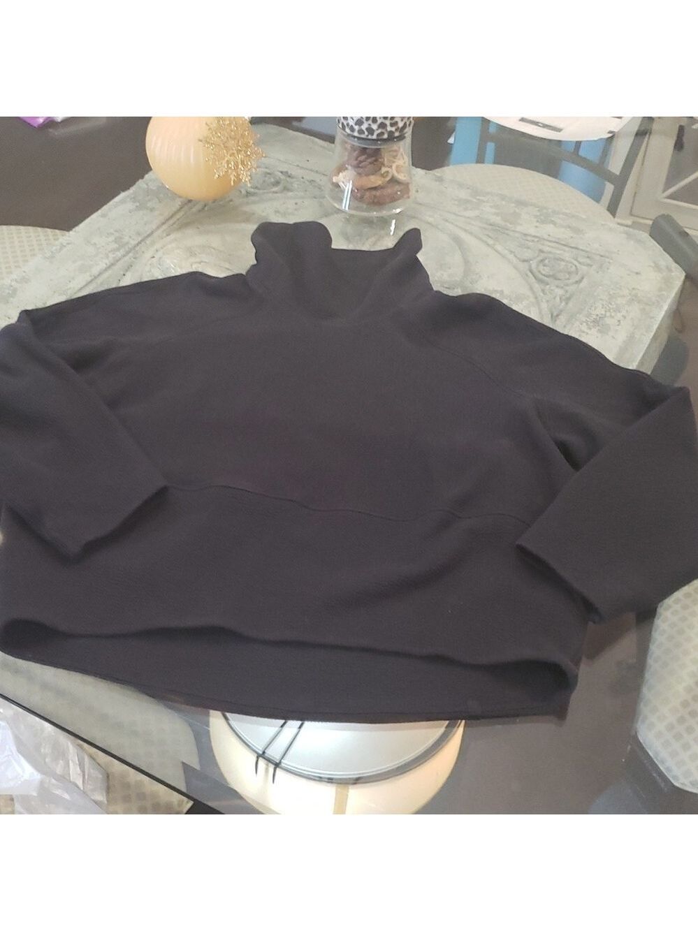 LULULEMON ATHLETICA WOMEN'S Oversized Textured Funnel-Neck Pullover SIZE 6 - Picture 3 of 12